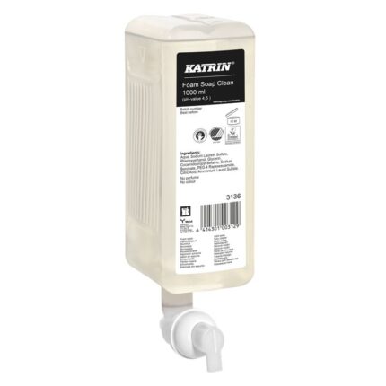 KATRIN 3136 CLEAN mydło w piance 1000ml