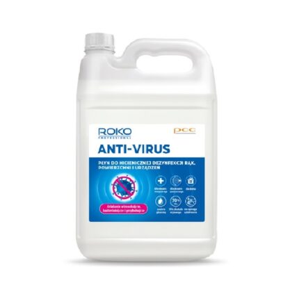 ROKO ANTI-VIRUS 5L - płyn do dezynfekcji rąk i powierzchni