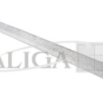 BIBUŁA SREBRNA DEKOR. METALIZOWANA KARBOWANA 50x150cm Gramatura 60g, 95% marszczona KDM-402*4023*