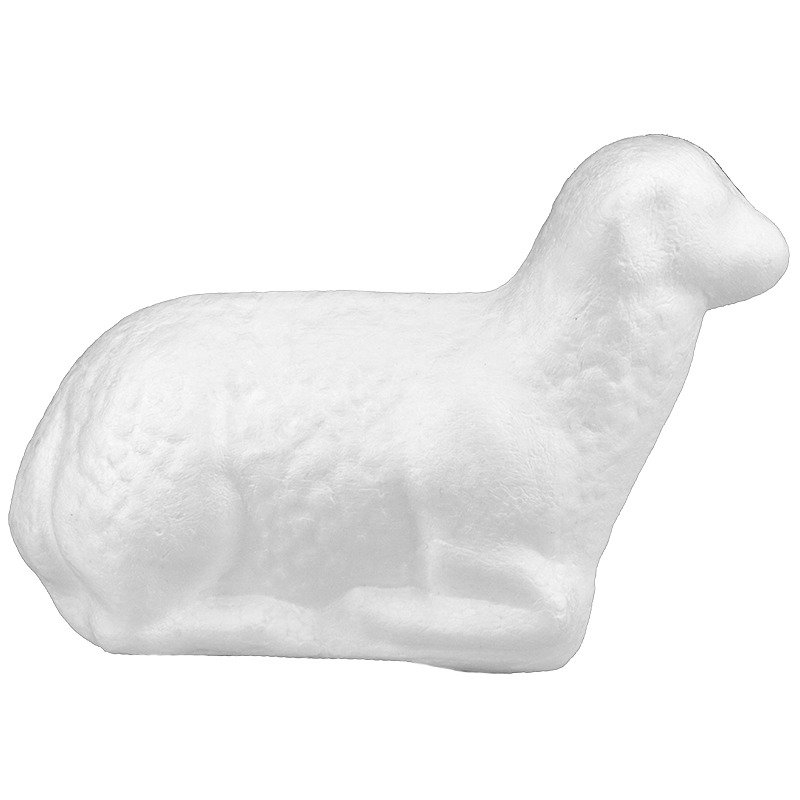 Baranek-styropianowy-twardy-dlugosc-120mm-1szt.jpg Baranek styropianowy twardy długość 120mm 1szt - obrazek 1
