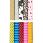 Bibuła marszczona Creatinio 25x200 mały mix wzory komplet 10 sztuk 400153934 TOP-2000*1555*