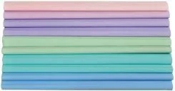 Bibuła marszczona pastelowa 10 rolek. Mix kolorów. *1254*