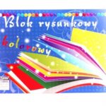Blok rysunkowy A4 kolor 20 kartek *0143*