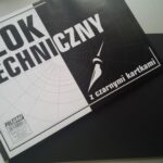 Blok techniczny A4 czarny 10 kartek *2545*