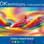 Blok techniczny A3 170g kolorowy junior 10 kartek *0536*