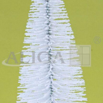 Choinka biała z tworzywa sztucznego 15cm *1209*