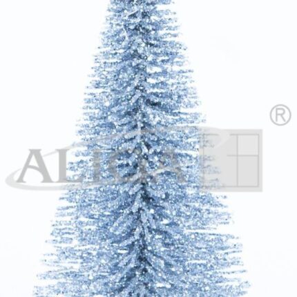 Choinka srebrna z tworzywa sztucznego 15cm/1szt *1186*