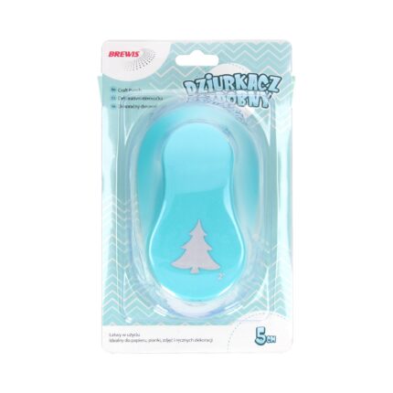 DZIURKACZ OZDOBNY 5CM CHOINKA *0501*