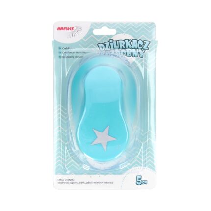 DZIURKACZ OZDOBNY 5CM gwiazda *0488*