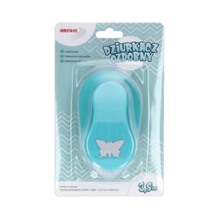 DZIURKACZAOZDOBNY MOTYL 3,8CM *0389*