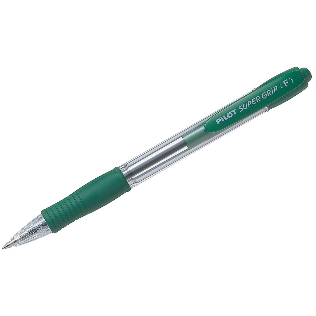 Dlugopis-olejowy-PILOT-SUPER-GRIP-zielony-0912099.jpg Długopis olejowy PILOT SUPER GRIP zielony *0912*099* - obrazek 1