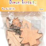 Drewniane choinki o grubości mix *4026*