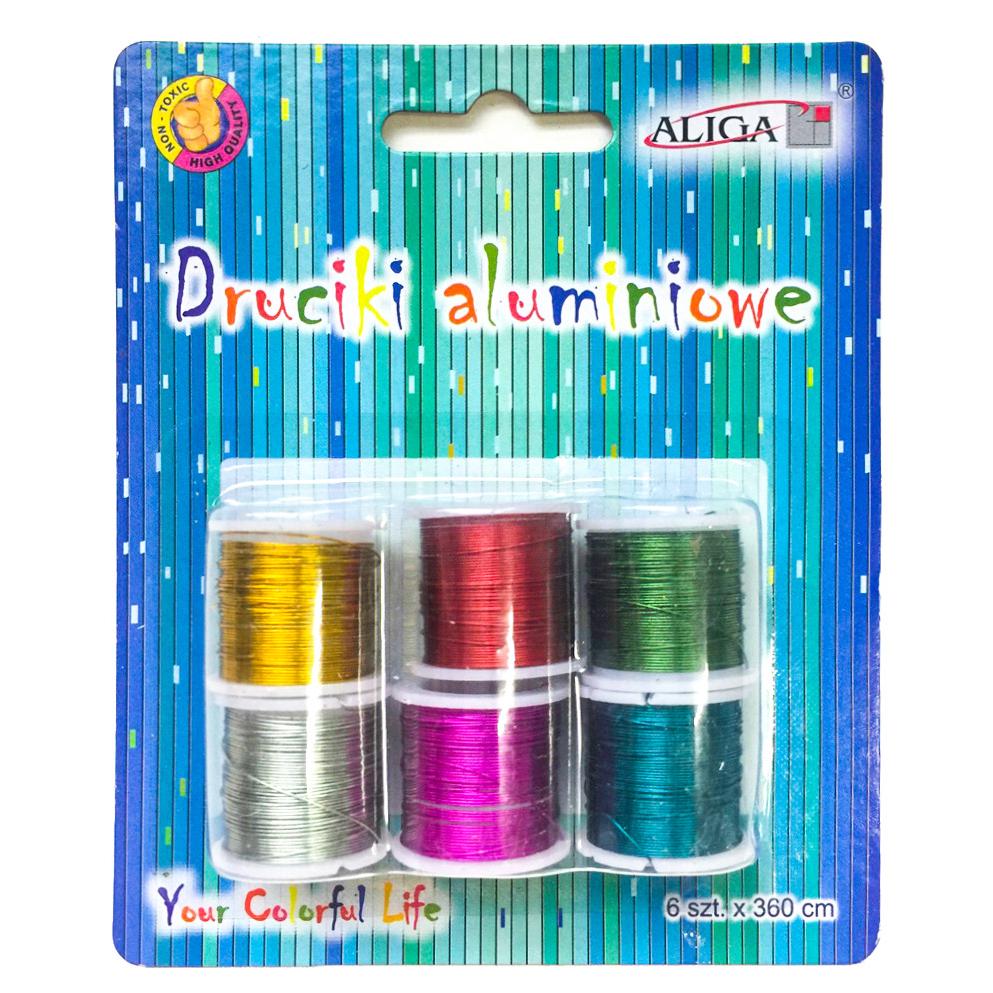 Druciki-aluminiowe-na-szpulkach-03mm-x-36m-6-kolorow.-3717-1.jpg Druciki aluminiowe na szpulkach 0,3mm x 3,6m 6 kolorów. *3717* - obrazek 1