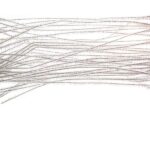 Druciki kreatywne metalizowane PERŁOWE 40szt/30cm. *4639*