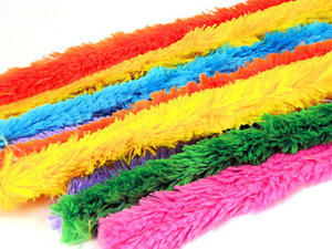 Druciki kreatywne super puszyste 6szt/30cm. Mix kolorów. *0204*