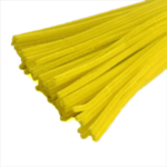 Druciki kreatywne żółte 40szt/30cm *0969*