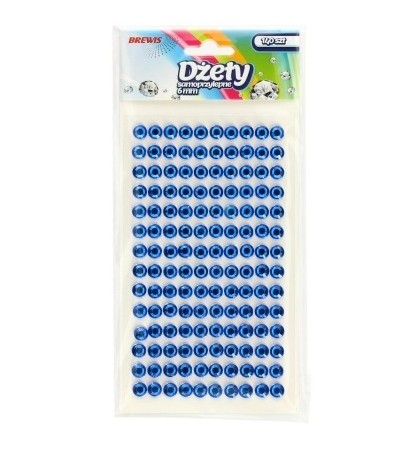 Dżety samoprzylepne niebieskie *4516*