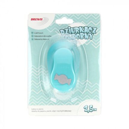 Dziurkacz ozdobny 2,5 cm cukierek *0259*