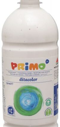 Farba do malowania palcami Primo 750 ml biała 227TD750100 *2273*