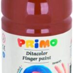 Farba do malowania palcami Primo 750 ml brązowa 227TD750730 *2275*