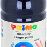 Farba do malowania palcami Primo 750 ml czarna 227TD750800 *2271*