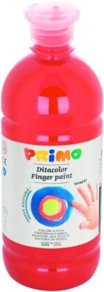 Farba do malowania palcami Primo 750 ml czerwona 227TD750300 *2270*