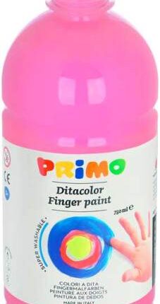 Farba do malowania palcami Primo 750 ml różowa 227TD750330 *2279*