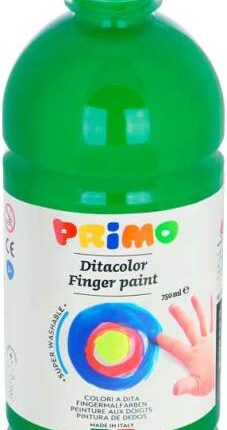 Farba do malowania palcami Primo 750 ml zielona 227TD750610 *2276*