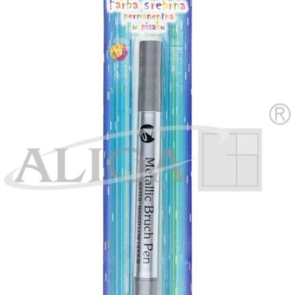 Farba permanentna w pisaku , kolor srebrny, rozm. 3mm FPP-1069*1069