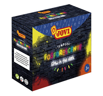 Farby świecące w ciemności 4 kolory 55 ml. *5348*