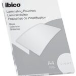 Folia do laminacji IBICO A4 80mic. połysk 100 szt. LIGHT 627308 *5779*5830*