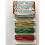 Gumki dekoracyjne 2mm x 2m 4 kolory *6434*