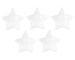 Gwiazdy akrylowe 8cm/5szt. *7012*