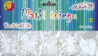 Konfetti płatki śniegu 2gx5 wzorów *2491*