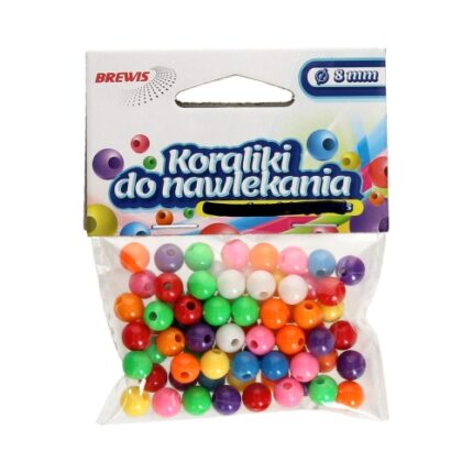 Koraliki do nawlekania mix kolorów K8-10 8MM/16G*6923*