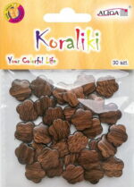 Koraliki plastikowe w kształcie kwiatków 15x15mm 30szt *3303*