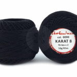 Kordonek Karat 8 kolor 1819 czarny*0937*