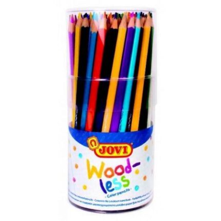 Kredki ołówkowe 84 szt trójkątne bezdrzewne *1875*