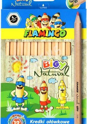 Kredki ołówkowe grube 12 kolorów, sześciokątne *3460*