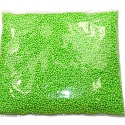 Kuleczki styropianowe 10g/ 4mm zielone *2970*