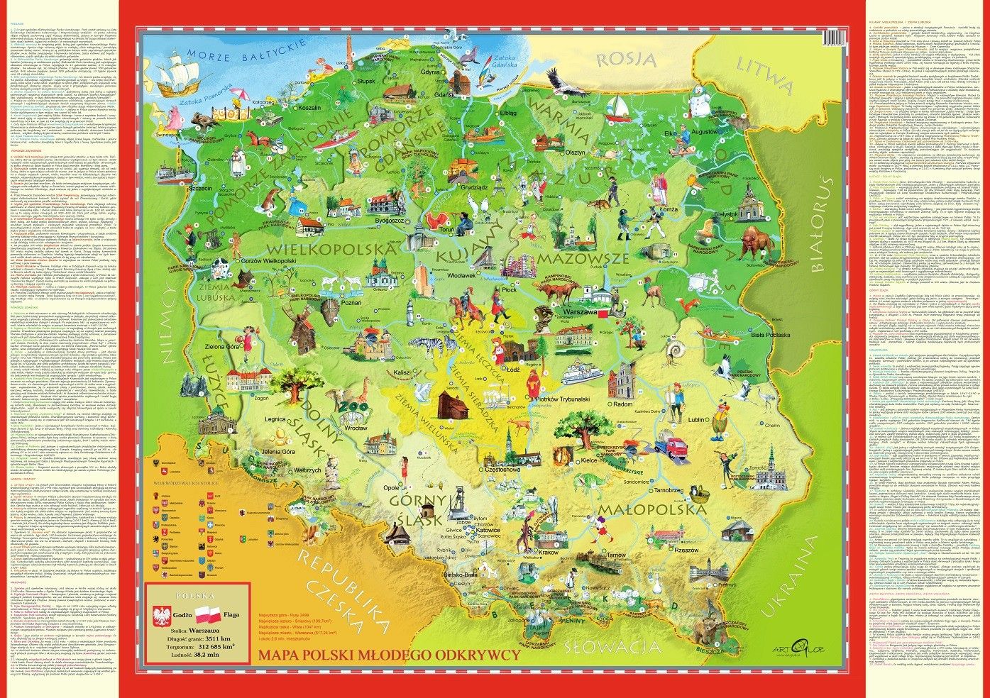 Mapa-scienna-dla-dzieci-22Polska-Malego-Odkrywcy22.-80871.jpg Mapa ścienna dla dzieci "Polska Małego Odkrywcy". *8087* - obrazek 1