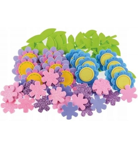NAKLEJKI-PIANKOWE-KWIATKI-85SZT-PVC18-ZESTAW-61041.jpg NAKLEJKI PIANKOWE KWIATKI 85SZT PVC18 ZESTAW 6*1041* - obrazek 1