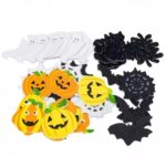 Naklejki Halloween Pajęczyny,dynie,duchy mix PVH3*3045*