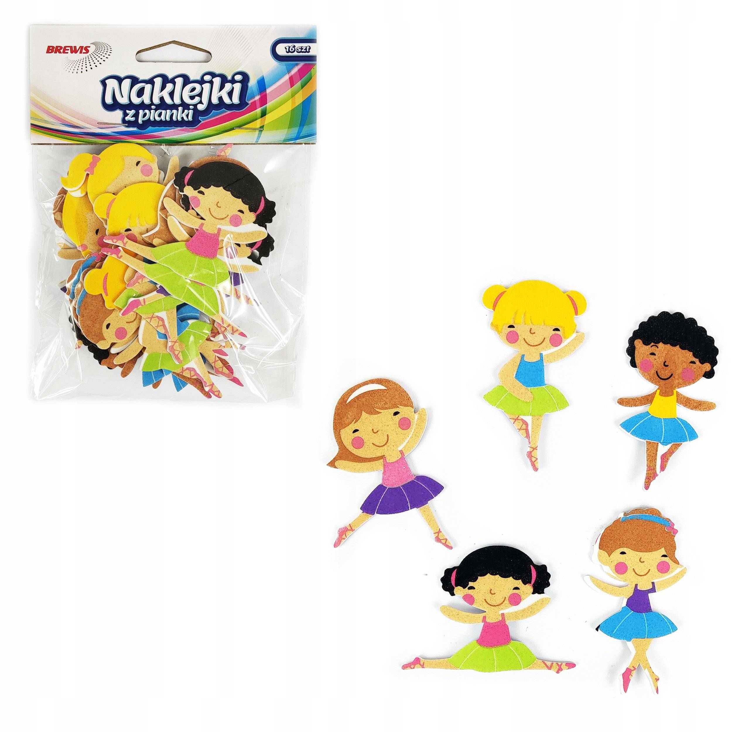 Naklejki-z-pianki-Taniec-16szt-PVC38-3076.jpg Naklejki z pianki Taniec 16szt PVC38 *3076* - obrazek 1