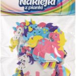 Naklejki z pianki jednorożec 28szt PVC41 *3106*