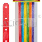 Patyczki kreatywne drewniane konstrukcyjne, płaskie 30szt 1,6x18x150mm *0197*