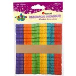 Patyczki kreatywne konstrukcujne mix kolorów 50szt/10x114mm*1090*