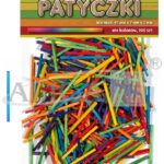 Patyczki mix kolorów PK-0173 500szt 42x2x2mm*0173*