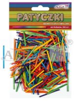 Patyczki mix kolorów PK-0173 500szt 42x2x2mm*0173*