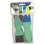 Pędzle gumowe 4 szt *6086*